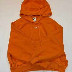 Orange Nike Phoenix Fleece Hoodie